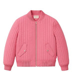 DYFM Quilted Bomber Jacket - Pink