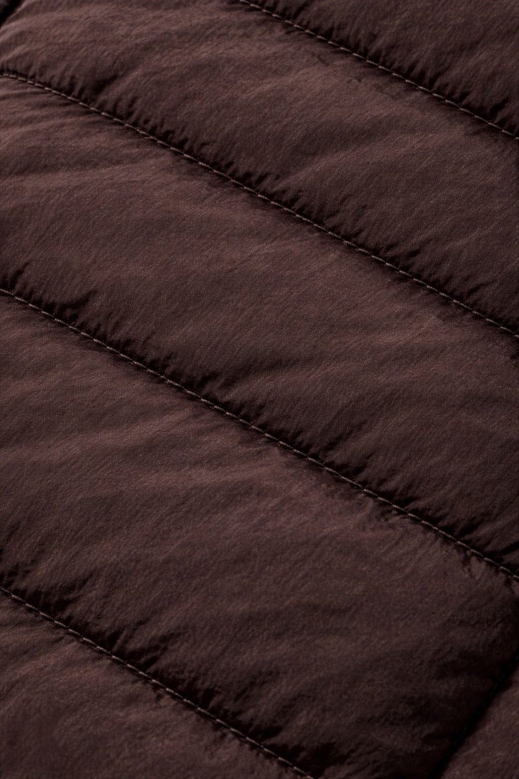 DYFM Quilted Bomber Jacket – Brown