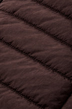 DYFM Quilted Bomber Jacket – Brown