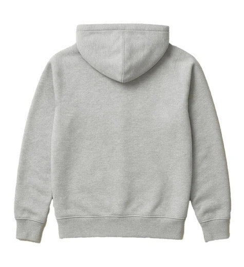 DYFM Smiley Zip Hoodie - Grey Preorder