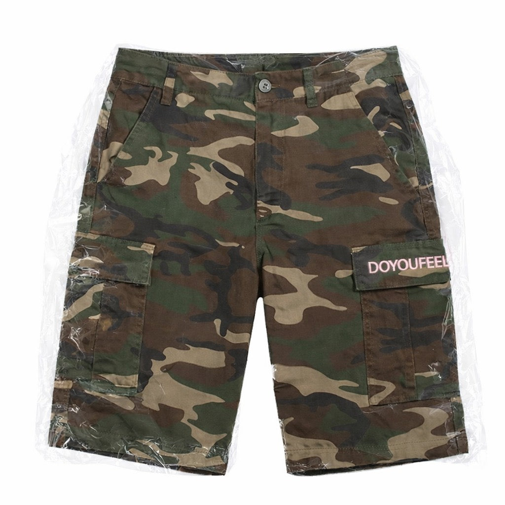 DYFM Camo Cargo Shorts